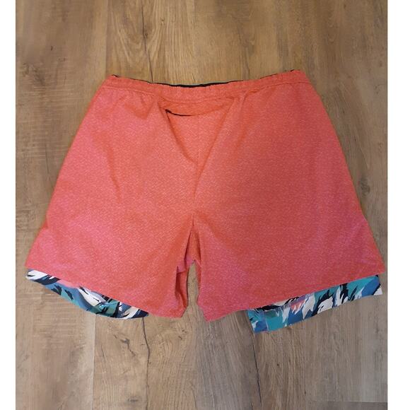 Chubbies The Quest Ultimate Training Pink Layered Swim Hybrid Shorts XXL - Picture 6 of 6